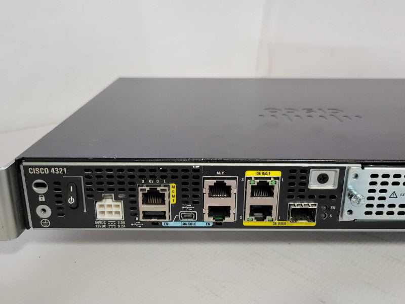 CISCO ISR4321 Gigabit Router ISR4321/K9 V04, Not Affected, Read _