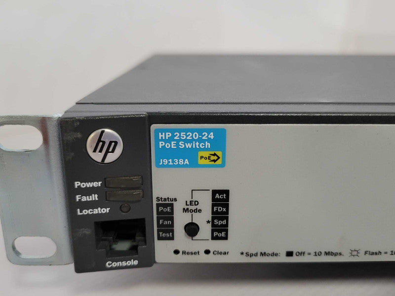 HP ProCurve 2520-24 PoE Switch J9138A  _