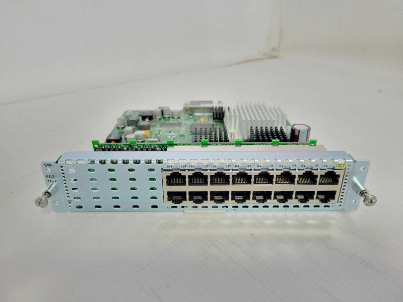 CISCO SM-ES2-16-P Enhanced EtherSwitch, L2, SM, 15 FE, 1 GE, POE _