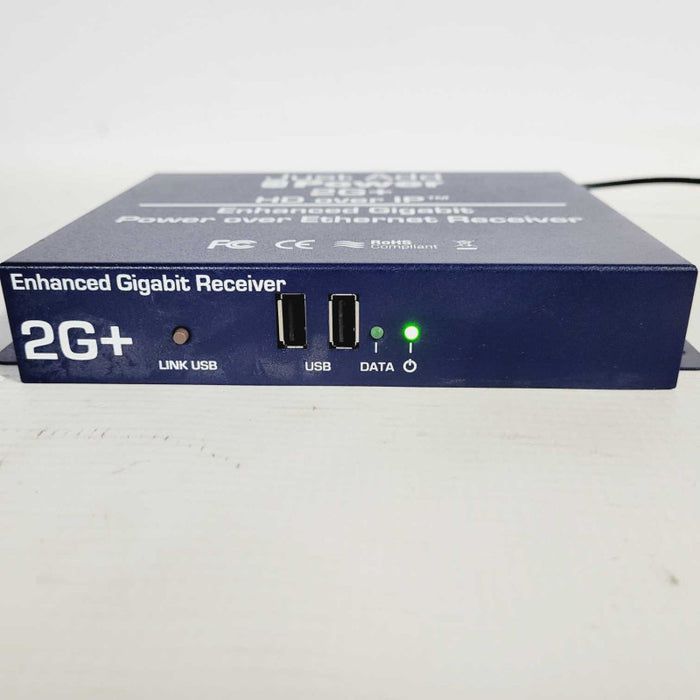 Just Add Power 2G+ HD over IP Power Over Ethernet Receiver Q=