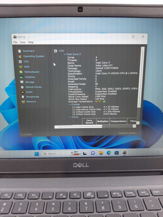 Dell Latitude 3410,Kaby Lake 14nm Tech., i7-10510U,1.8GHz,16GB DDR4,500GB HDD