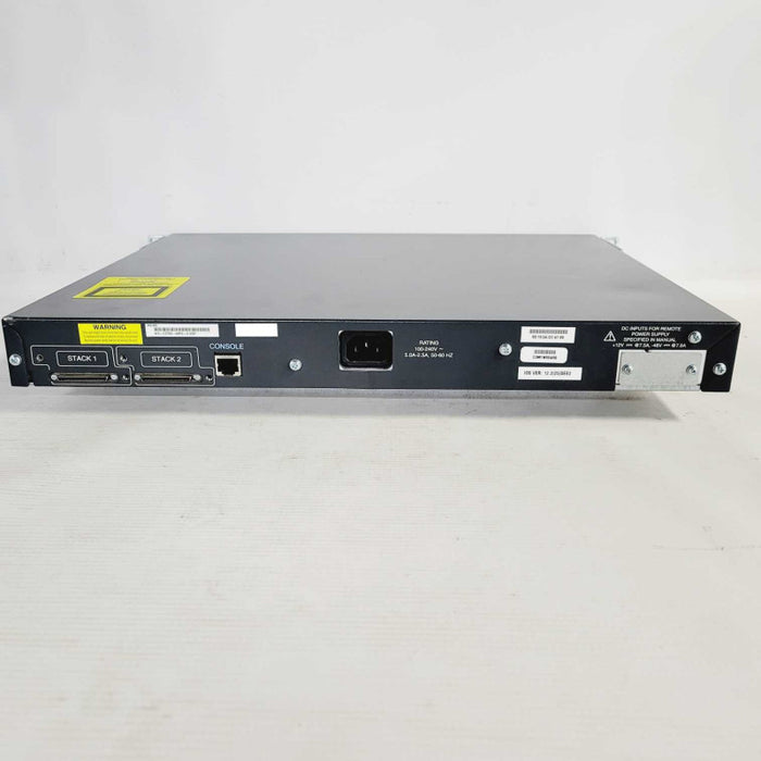 Cisco WS-C3750-48PS-S 48-Port PoE 4x SFP Managed Network Switch =