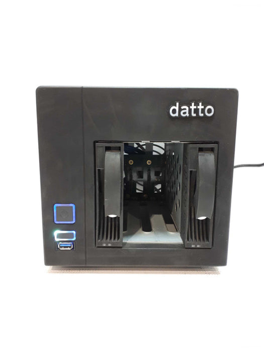 DATTO NAS SB1000 NETWORK STORAGE NO HDD MISSING 2 CADDIES  :