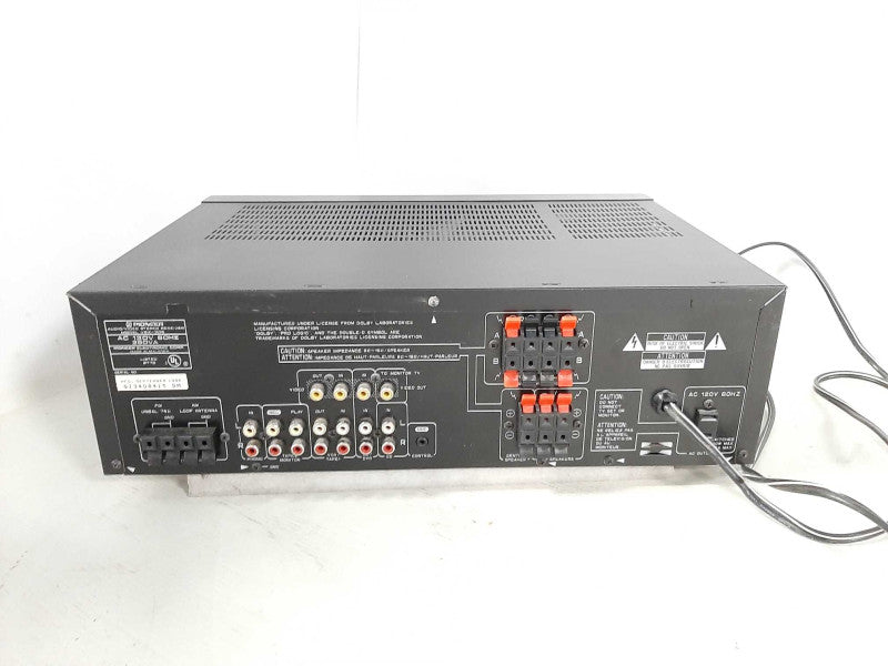 PIONEER VSX-305 Stereo Audio Receiver Amplifier READ $