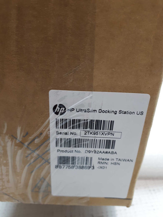New HP Ultraslim Docking Station D9Y32AA#ABA &