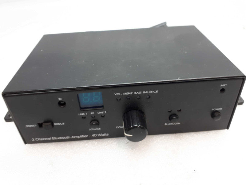 2 Channel Bluetooth Amplifier &