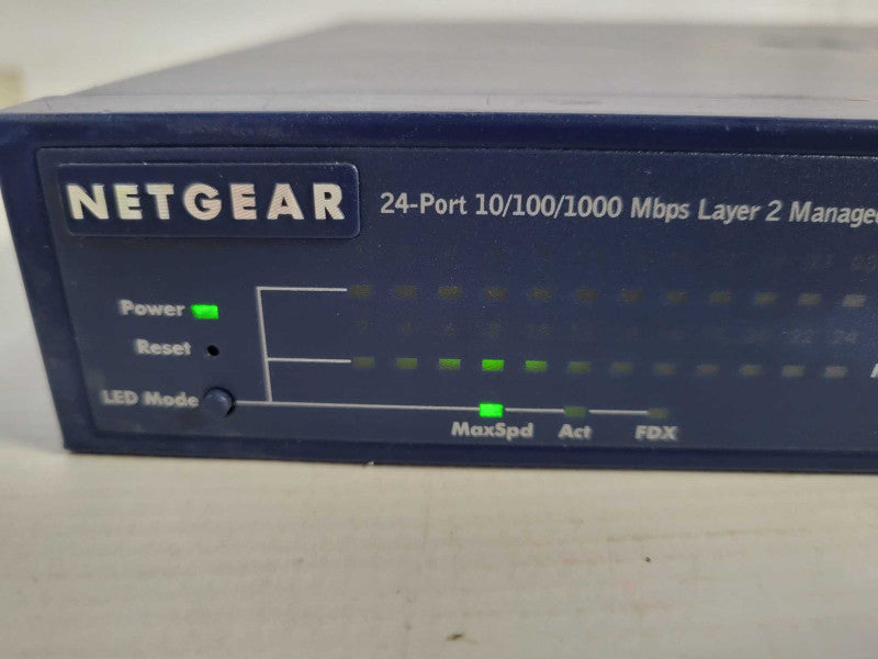 Netgear ProSafe GSM7224 Gigabit Switch L2 Managed Q