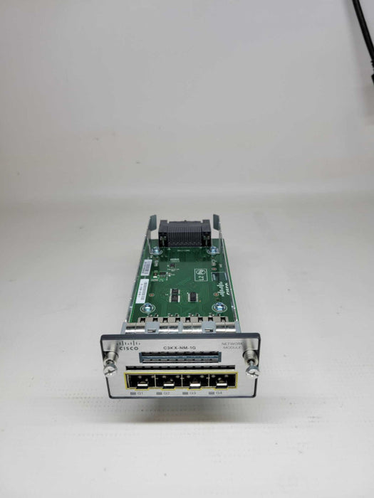 Cisco C3KX-NM-1G 4 SFP PORT Network Module Q