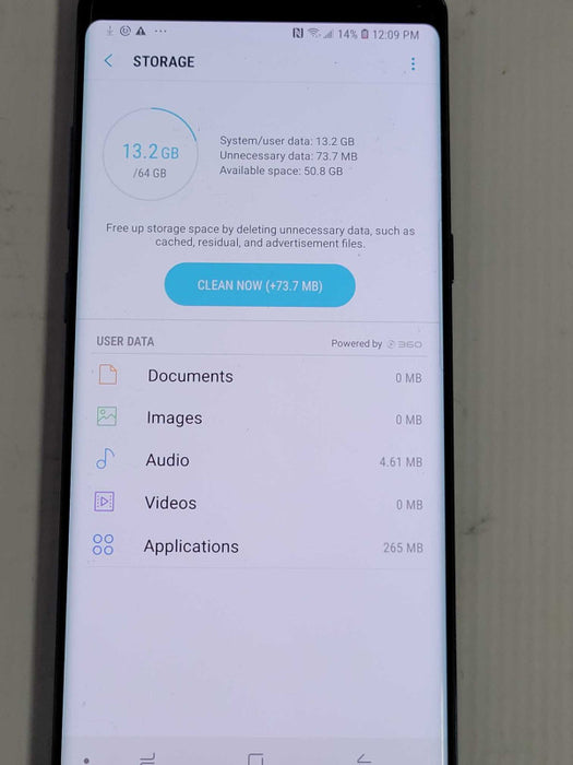 Samsung Note8 64GB unlocked smart phone, missing Pen _