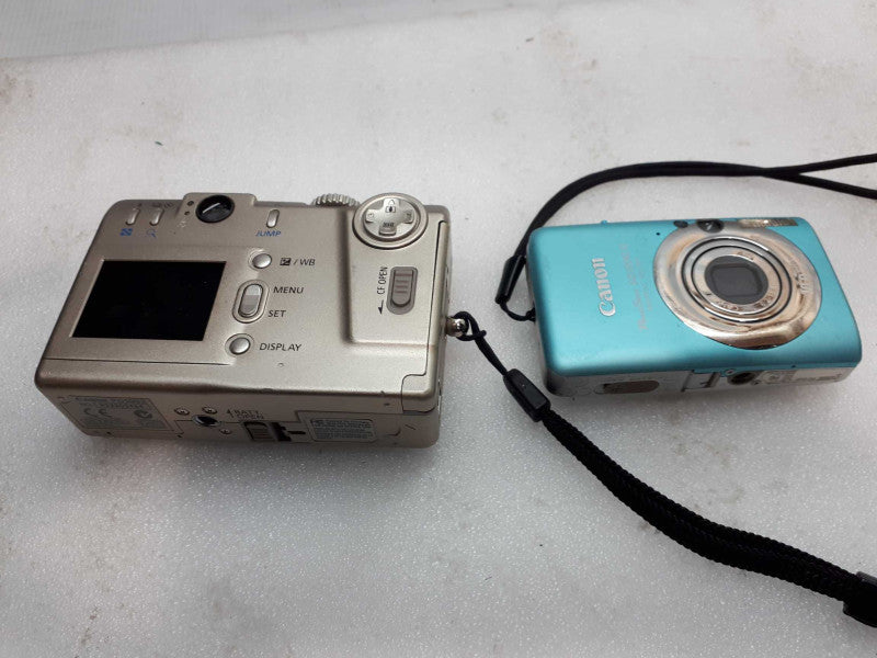 2x Assorted Canon digital Cameras &