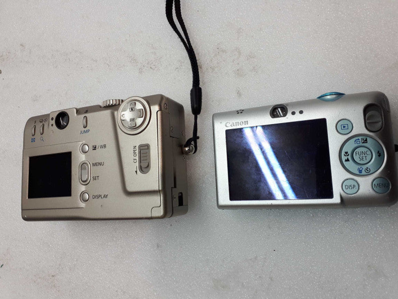 2x Assorted Canon digital Cameras &