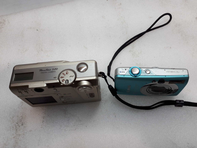 2x Assorted Canon digital Cameras &