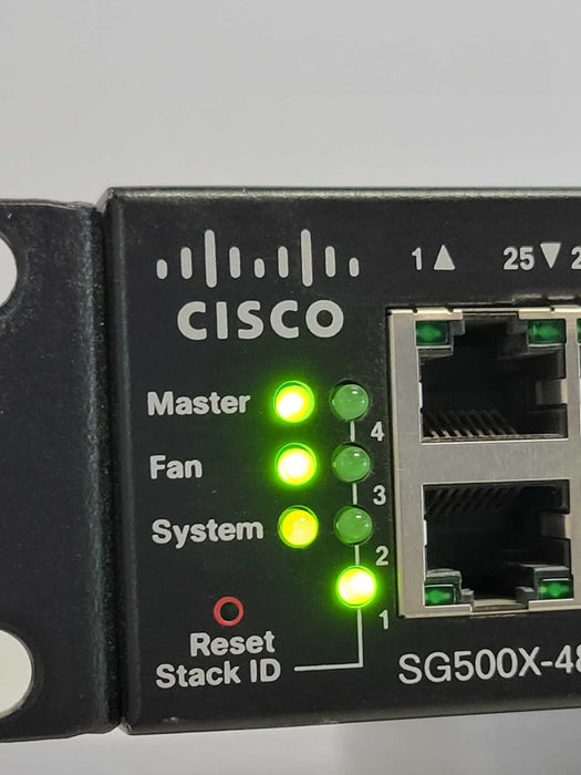 Cisco SG500X-48 48-Port, 4-Port 10Gigabit Stackable Managed Switch