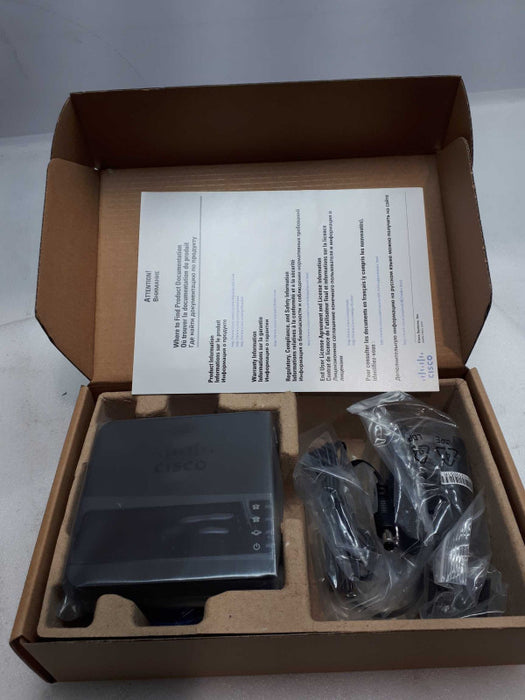 New Cisco ATA190 UC 2 Port Analog Telephone Adapter, 74-12086-03 NOS Q&