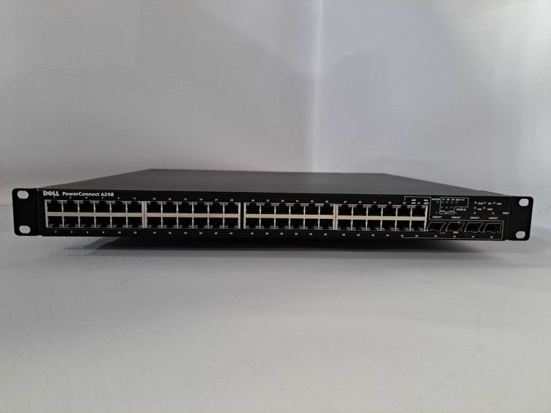 Dell PowerConnect 6248 48-Port GbE 4-Port DP SFP Network Switch )