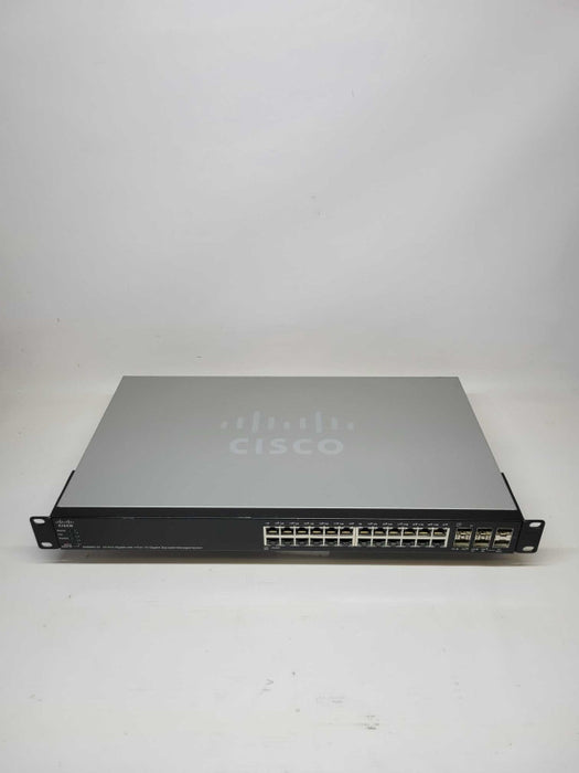 Cisco SG500X-24 24-Port, 4-Port 10Gigabit Stackable Managed Switch Q