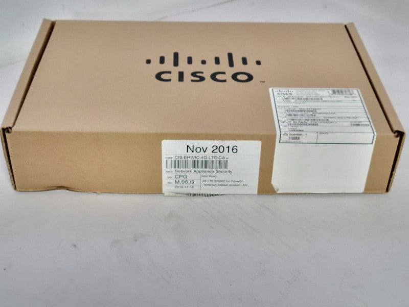 Cisco EHWIC-4G-LTE-CA 4G LTE EHWIC AWS/700MHz HSPA+ Q_