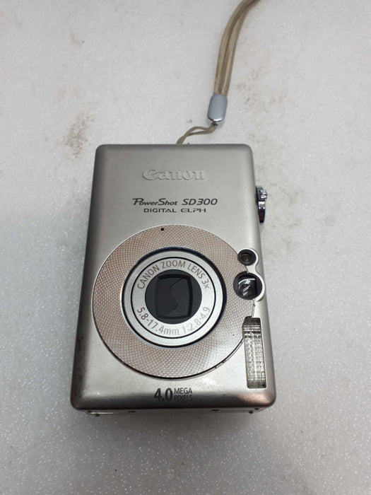 Canon PowerShot Digital ELPH SD300 4.0MP Digital Camera &