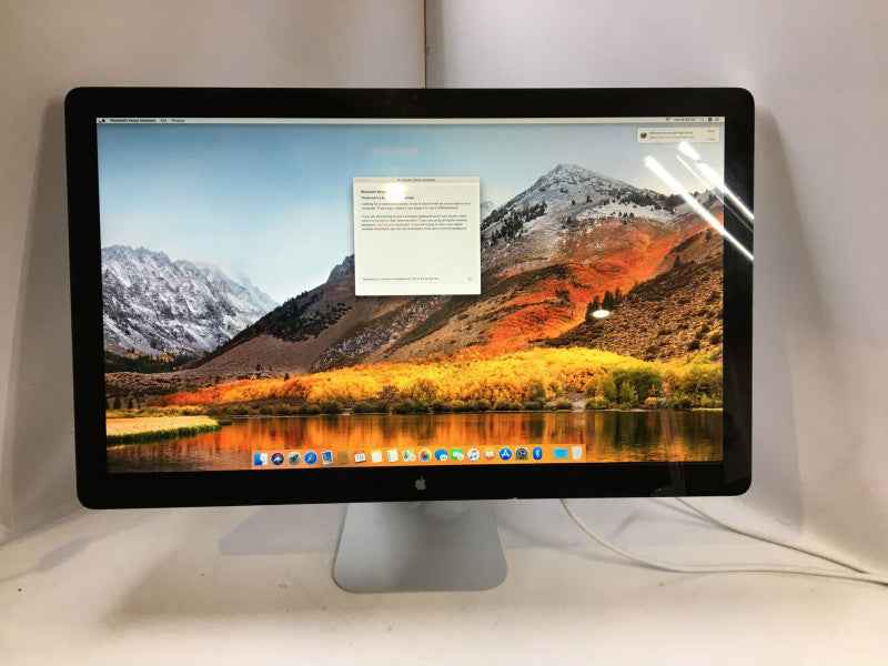Apple Thunderbolt Display A1407 27-inch Monitor 2560x1440 Resolution READ!