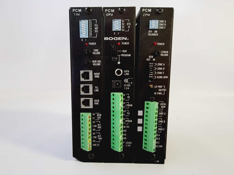 BOGEN COMMUNICATION PCM2000-B TIM CPU ZPM ZONE PAGING SYSTEM MODULE (
