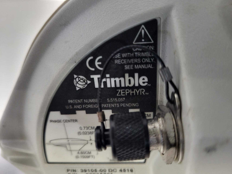 Trimble ZEPHYR Antenna PN: 391-5-00 DC 4516 -