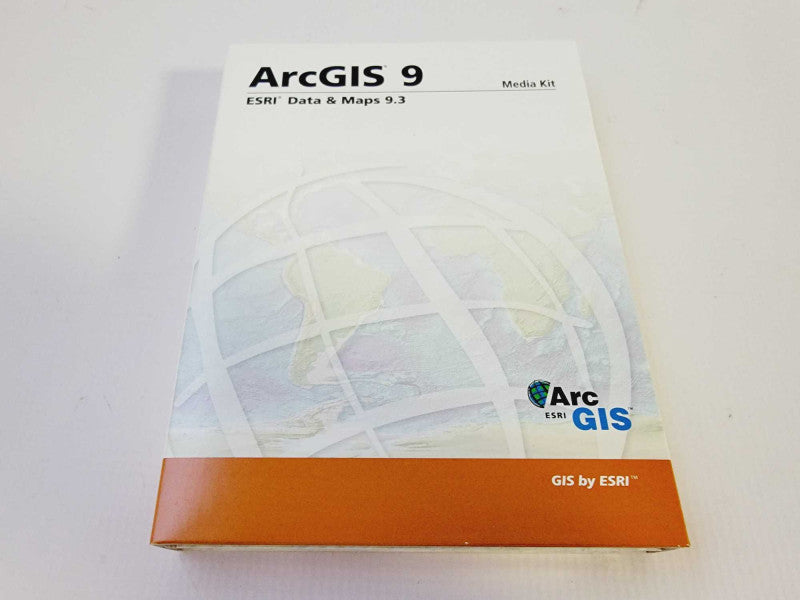 ArcGIS 9 Media Kit, Desktop, 7 Disc By ESRI Data and Maps 9.3 (