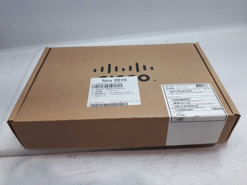 New CISCO EHWIC-4G-LTE-CA 4G WIRELESS CELLULAR MODEM &