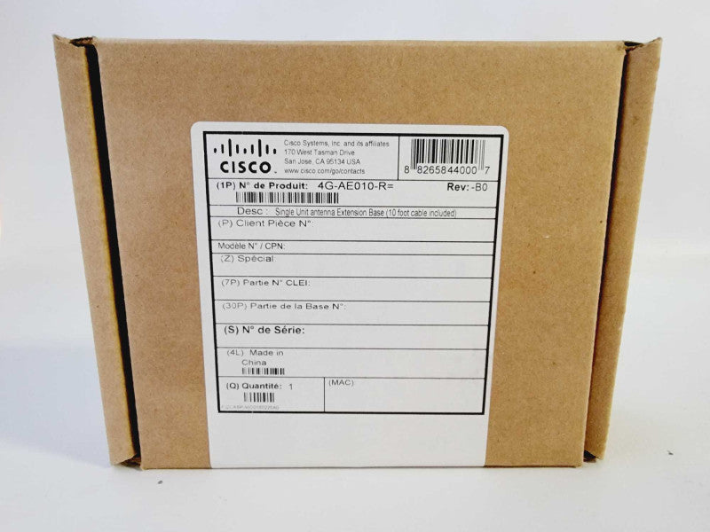 Cisco 4G Antenna Extension Base w/ 10 Foot Cable 4G-AE010-R Q(