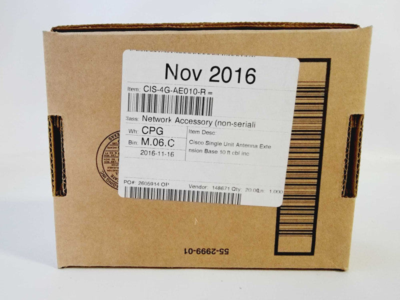 Cisco 4G Antenna Extension Base w/ 10 Foot Cable 4G-AE010-R Q(