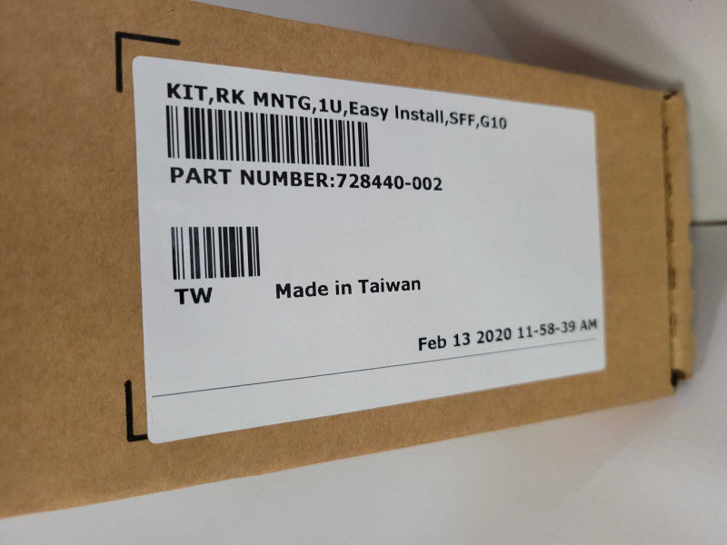 HP RK MNTG 1U Easy Install SFF Gen10 Rack Mount Kit 728440-002