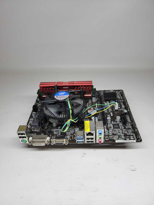 INTEL I3-4150 @ 3.50Ghz - ASROCK H81M-DGS MATX - 8GB DDR3-1600 (COMBO)