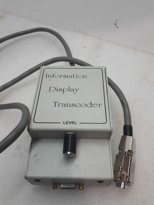 Model A40 information display transcoder &