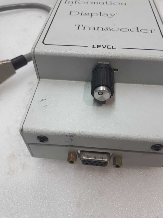 Model A40 information display transcoder &