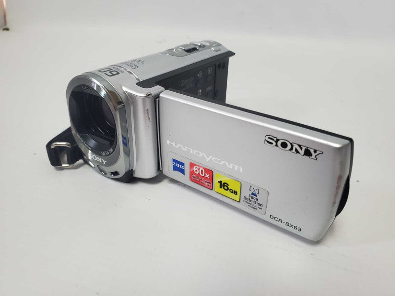 SONY DCR-SX63 16GB Digital Handycam 60x Zoom |