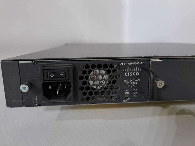 Cisco AIR-CT5508-K9 Wireless LAN Controller 1x AIR-PWR-5500-AC PSU )