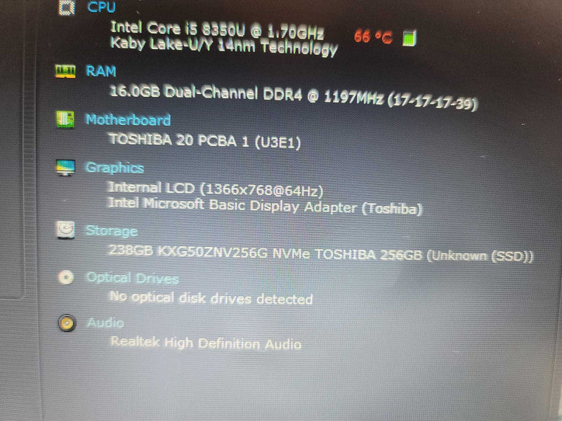 Toshiba Tecra X40-E i5-8350U, 16GB DDR4, 256GB SSD Î²