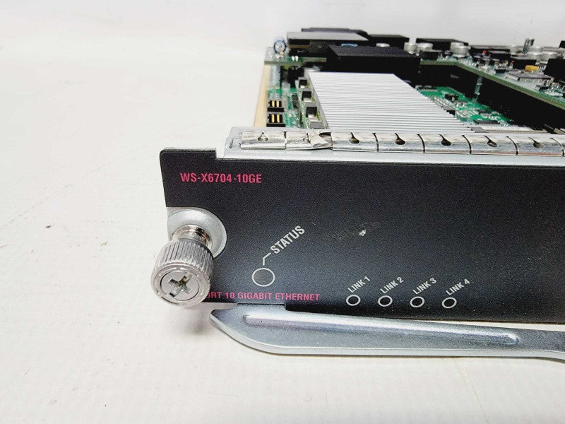 Cisco Catalyst 6500 Series 10 Gigabit Ethernet Interface Module WS-X6704-10GE (