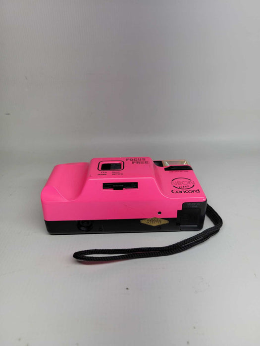 Concord Neon ites Focus Free 806 Pink Camera - 35MM