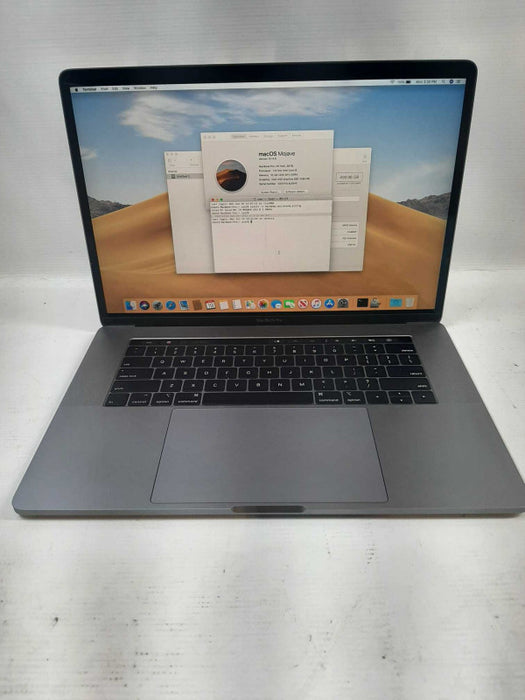 MacBook Pro 2018 15\\" i9-8950HK, 32GB DDR4, 500G SSD, Radeon Pro 560X **READ**