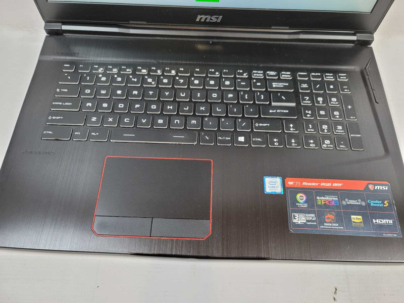 MSI GE73 Raider i7-8750H, 16GB DDR4, GeForce GTX 1070, 256GB SSD + 1TB HDD Î²