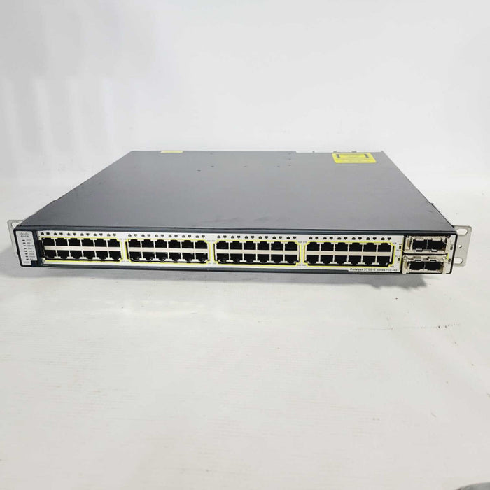 Cisco Catalyst 3750-E WS-C3750E-48PD-S 48-Port Gigabit Ethernet Switch Q=