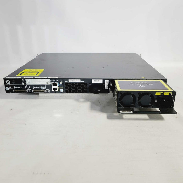 Cisco WS-C3750E-24PD-S 24 Port PoE Gigabit Network Switch =