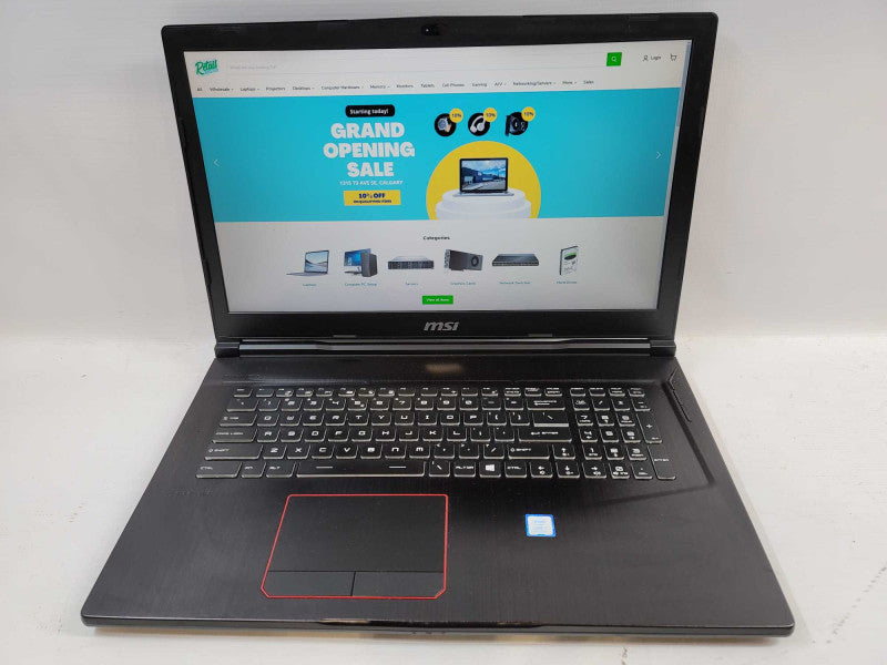 MSI GE76 Raider i7-8750H, 16GB DDR4, GTX 1070 4GB, 256GB SSD + 1TB HDD **READ Î²