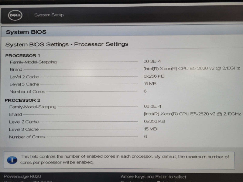 Dell PowerEdge R620 Server 2x Xeon E5-2620 V2 2.10GHz 96GB Ram H710 mini RAID