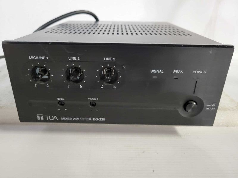 TOA BG-220 Amp/Mixer