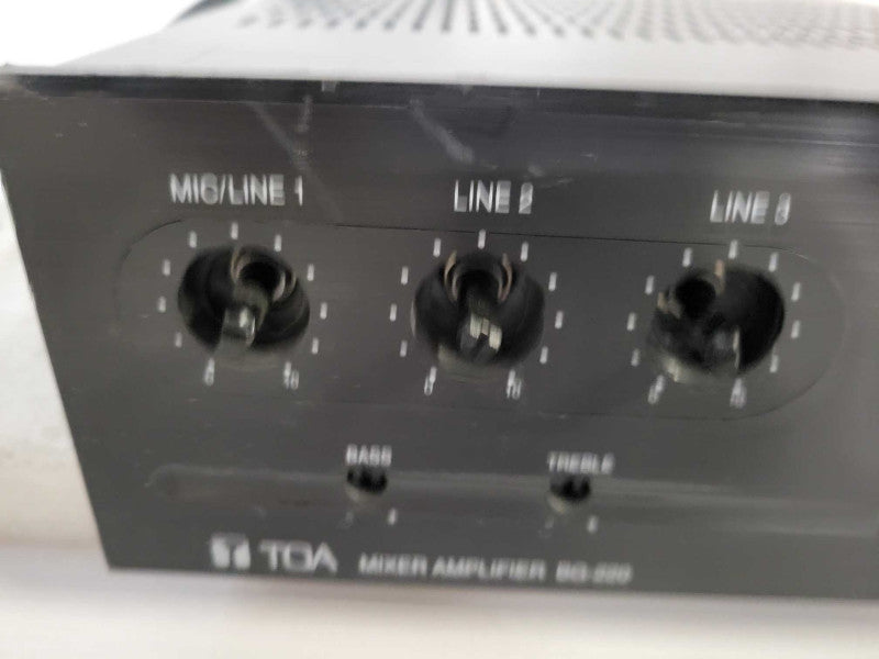 TOA BG-220 Amp/Mixer