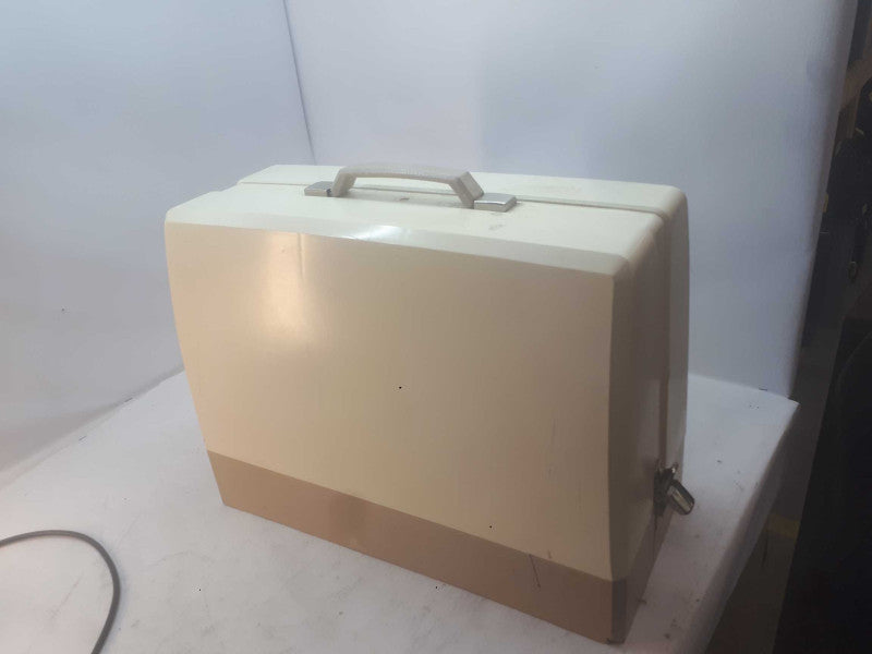 Vintage Domestic Sewing Machine With Travel Case