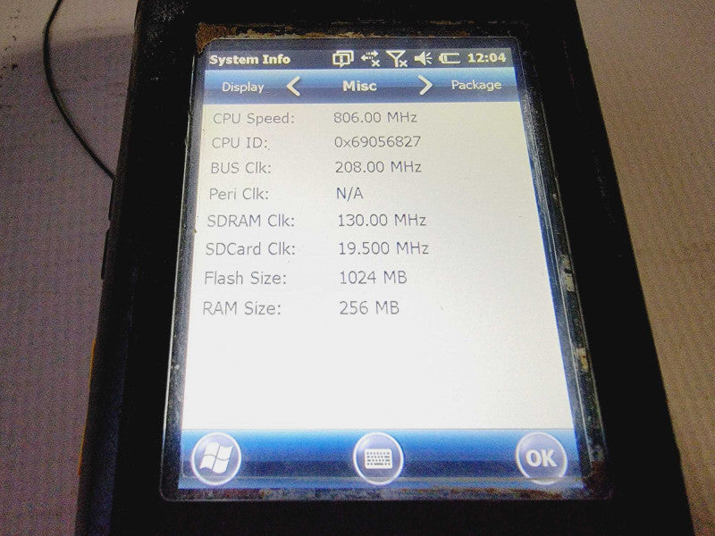 MOTOROLA Zebra MC9596-K Barcode Scanner GPS (