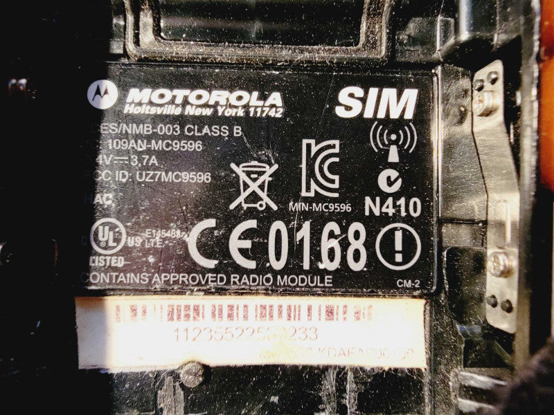 MOTOROLA Zebra MC9596-K Barcode Scanner GPS (