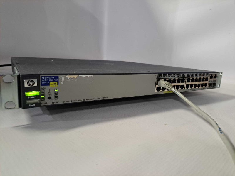 HP J8164A 2626-PWR Procurve 24 Port PoE 10/100 + 2x Gigabit + 2x SFP Switch Q)